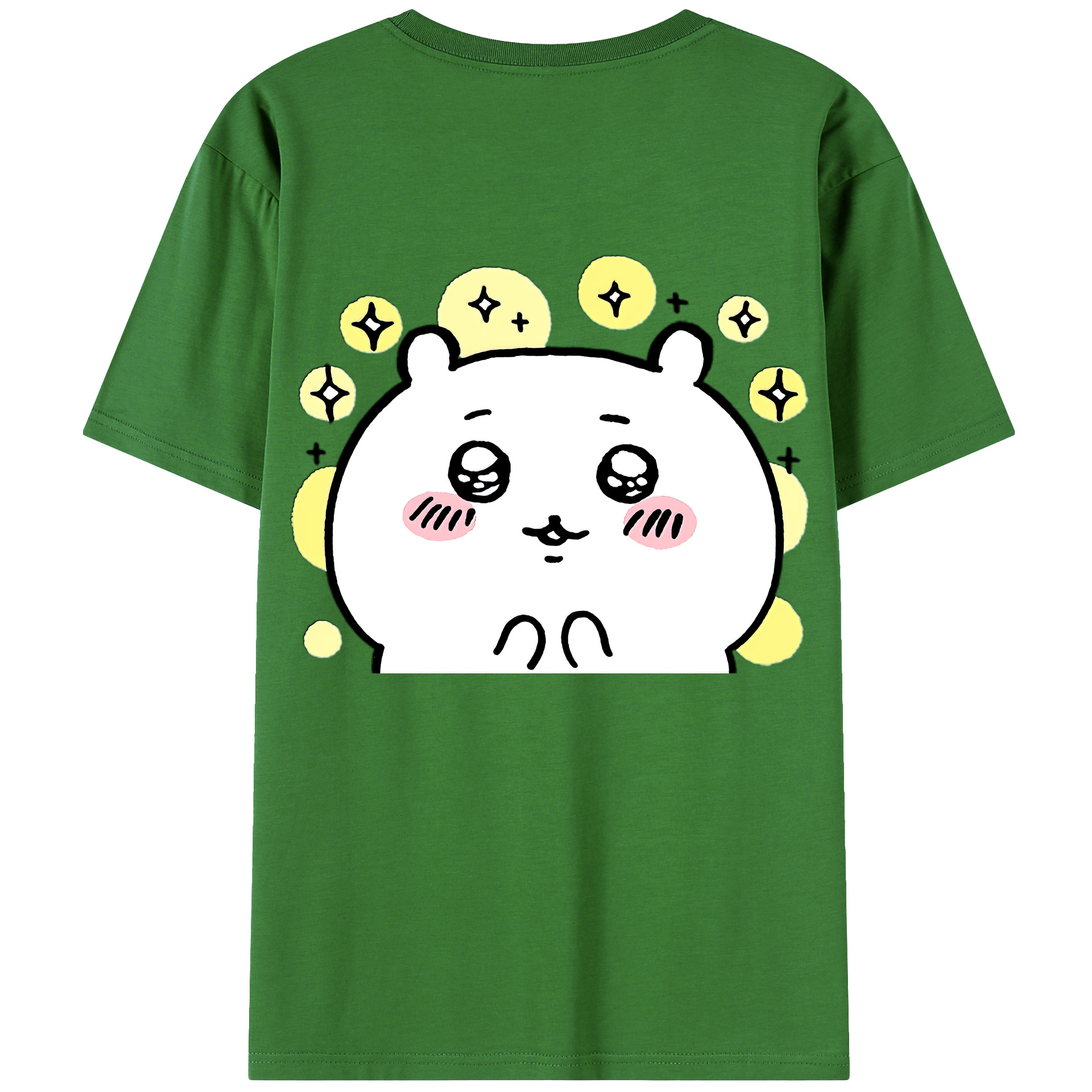 （画像用） ちいかわ ちいかわ Chii-kawa chiikawa レディース半袖Tシャツ(バックプリント)
